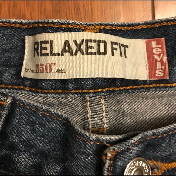 Levi’s 550 Relaxed Fit Men’s dark denim Jeans - Picture 10 of 16